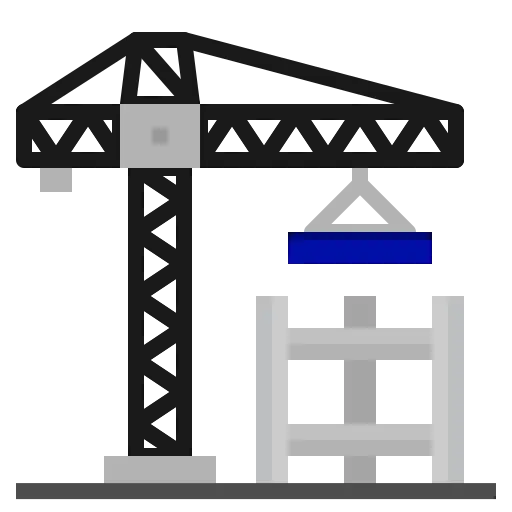 grua construyendo un edificio