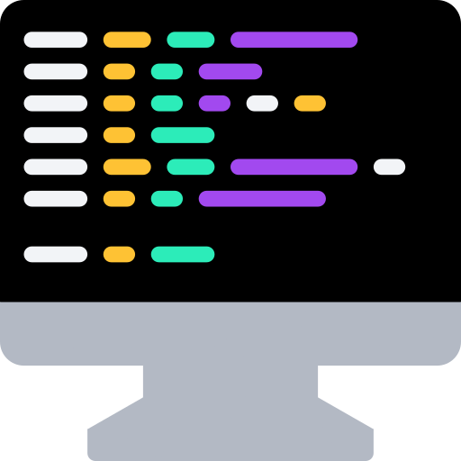 pantalla de computadora que contiene lineas de codigo de colores